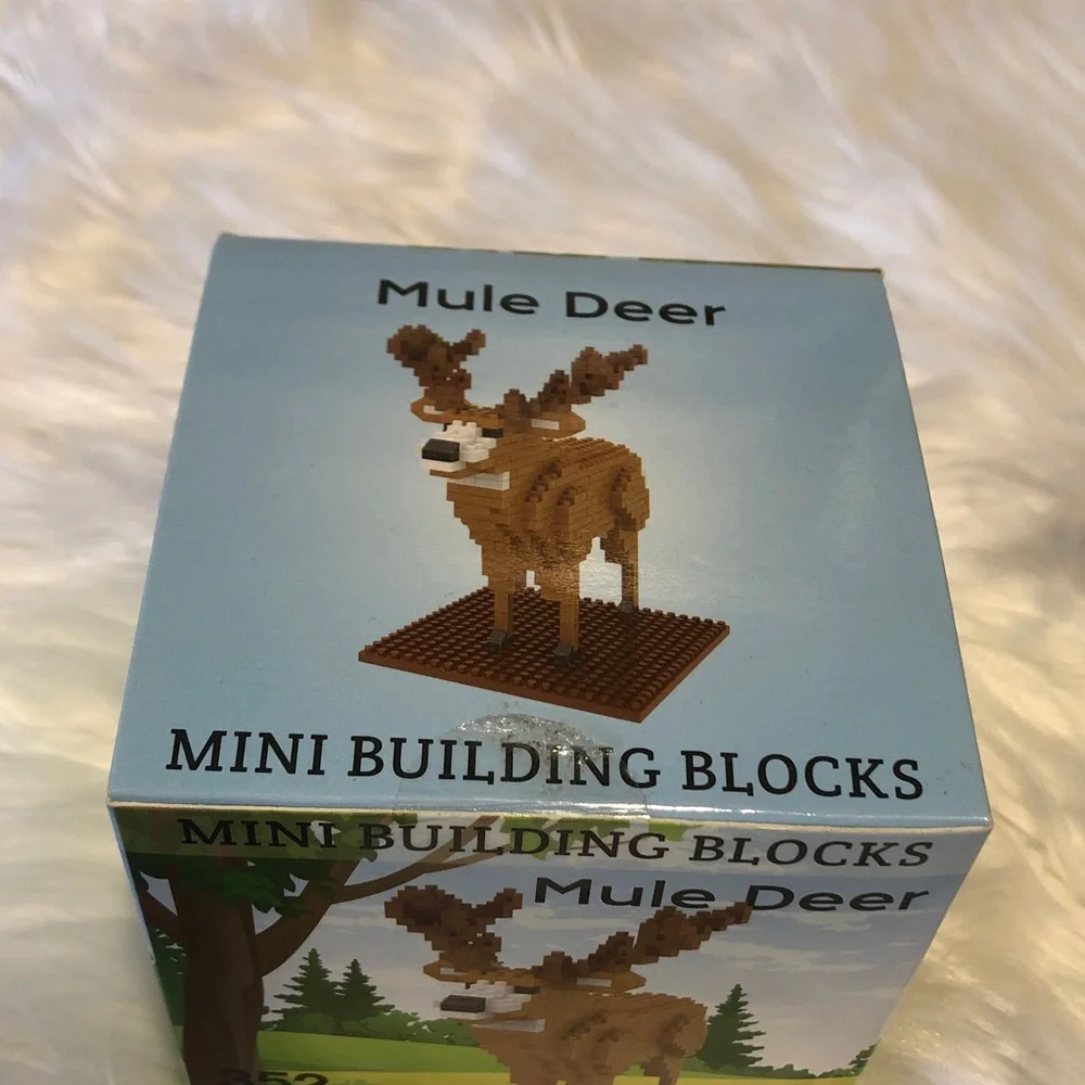 Mini Building Blocks Mule Deer 352 Pieces NIB - Picture 5 of 6